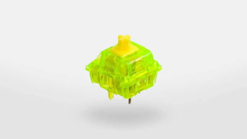 NovelKeys NK Silk Yellow switch